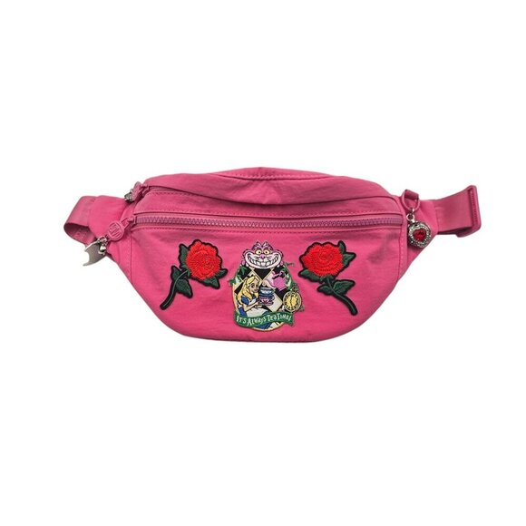 Steve Madden Pink Alice in Wonderland Belt Bag - Picture 1 of 9